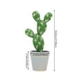 thumbnail image 2 of FESTFENDS Planta Artificial Con De Cactus Para Decorar Y Oficinas, 2 of 6