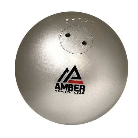Amber Athletic Gear Economy Turned Iron Shot Put 15lb Red