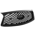 thumbnail image 1 of Front Bumper Radiator, Reliability Front Bumper Grille Long Service Life Gloss Black  for Infinit for Auto Parts for Eau Rouge Style for with ACC Sensor Models, 1 of 8