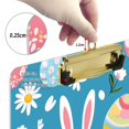 thumbnail image 6 of FORMRS Acrylic Clipboard with Low Profile Clip Standard A4 Letter Size, 12.5" x 9", Blue Easter Bunny, 6 of 8