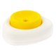 thumbnail image 2 of Perforador de huevos, perforador de huevos, pájaro carpintero, herramienta de cocina semiautomática con cerradura de seguridad, blanco y amarillo, 1 ud., 2 of 5