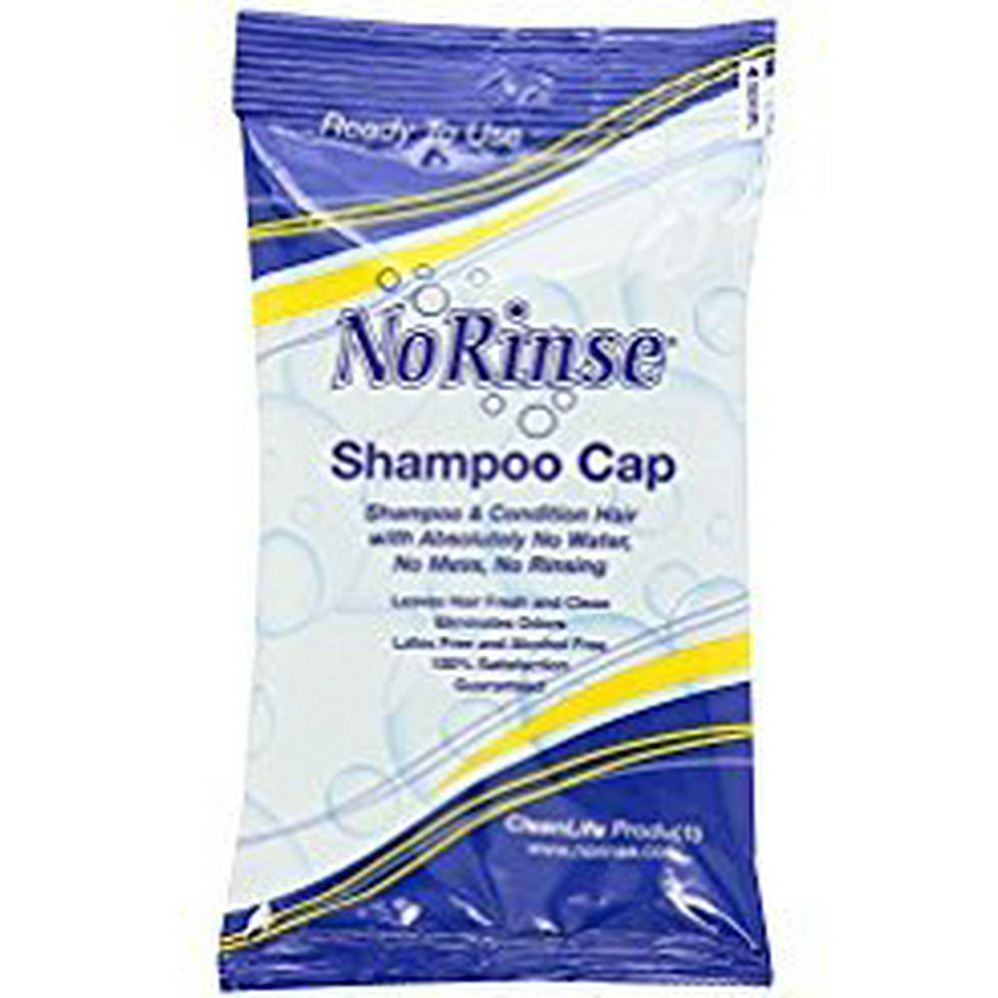 No Rinse Shampoo Cap 5 Pack Canada