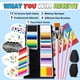 thumbnail image 3 of Kit de pintura facial Drawdart Professional con plantilla de 10 ml, 3 of 9
