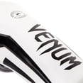 thumbnail image 2 of Espinilleras Venum Elite de pie, blancas y negras, medianas, 2 of 3