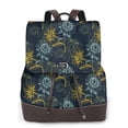 thumbnail image 1 of Balery Sunflowers Mochila de Cuero para Mujeres, Gran Capacidad, Bolsa de Viaje Multifuncional, Mochila de Cuero y Bolsa de Hombro para Mujeres, 1 of 4