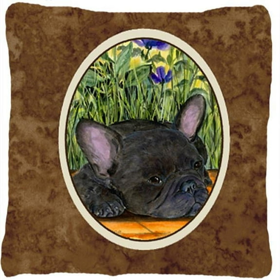 French Bulldog Decorative Fabric Pillow