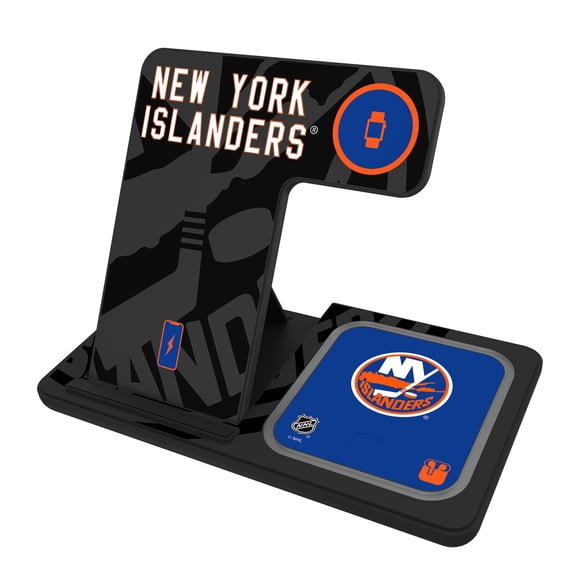 Keyscaper New York Islanders 3-In-1 Wireless Charger