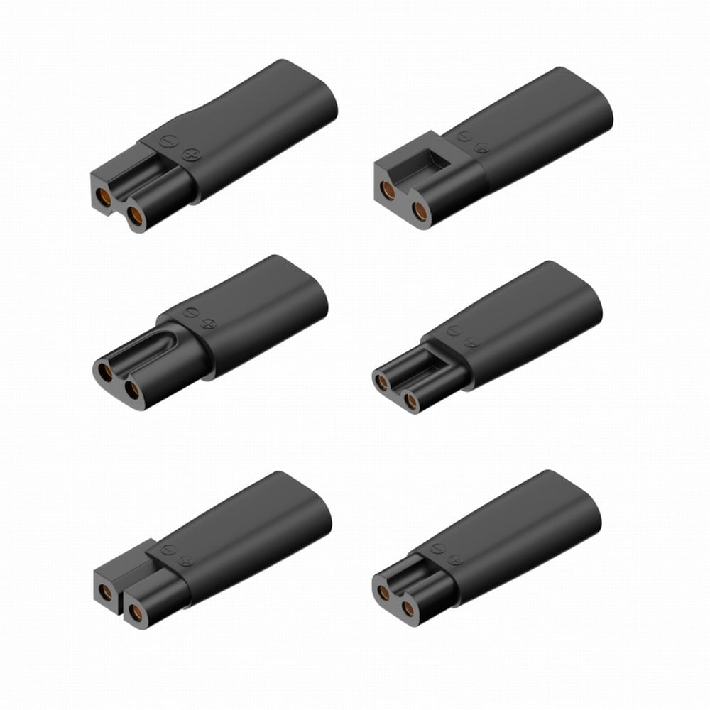 Chenyang Adaptateur USB-C Vers DC 5V 6 Types - Pour Tondeuse, Rasoir, Beauty