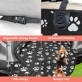 thumbnail image 5 of F-color SUV Cargo Liner para perros, resistente al agua, funda de carga para mascotas, funda para asiento de perro, alfombrilla para SUV, sedanes, furgonetas, con protector de solapa de parachoques, a, 5 of 5