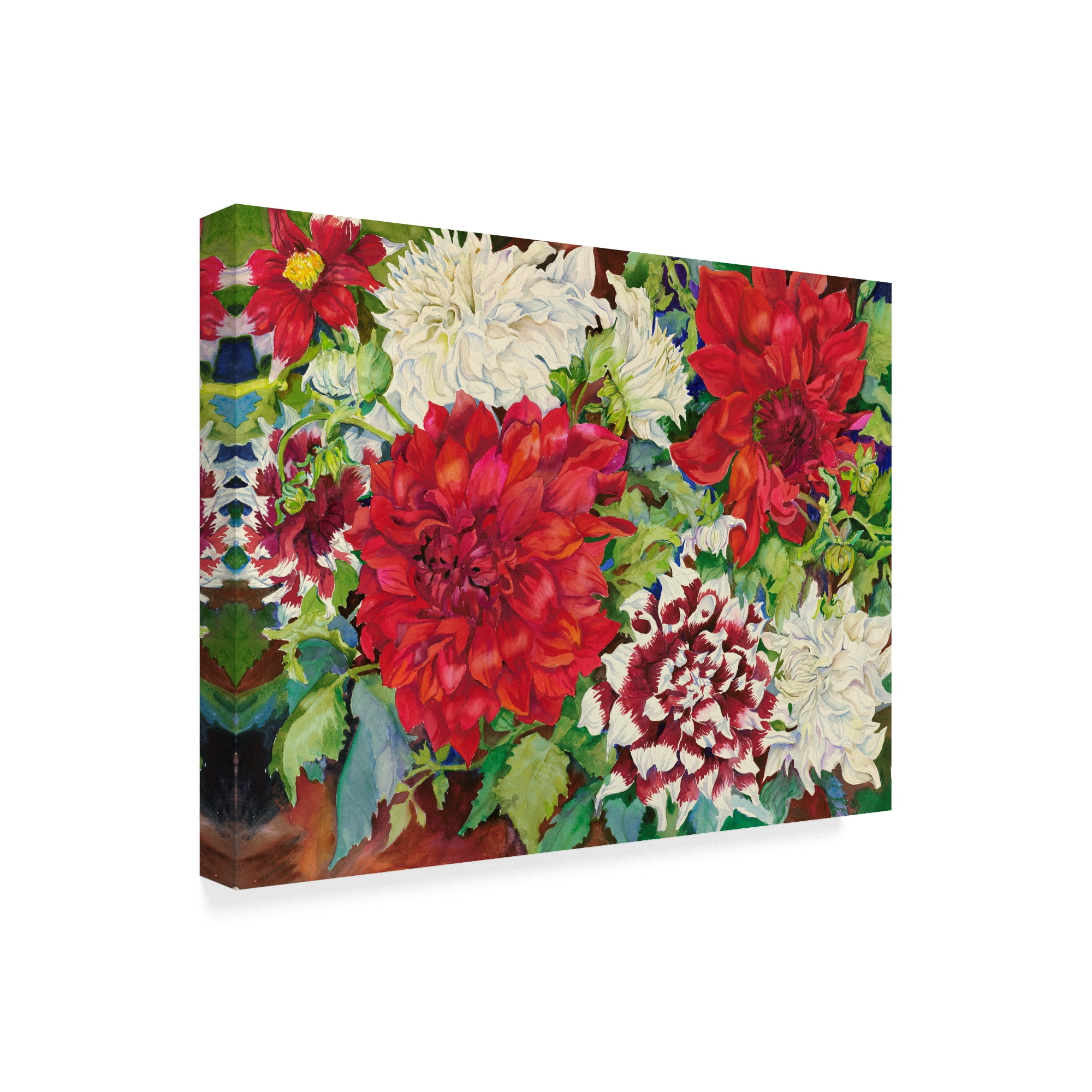 Trademark Fine Art 'Fire And Ice' Canvas Art by Joanne Porter