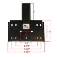 thumbnail image 4 of ATV/UTV Winch Mounting Plate for 2 Inch Receivers - Made in U.S.A., 4 of 4