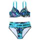 thumbnail image 1 of Traje de baño para mujer Cómodo Bikini de cintura baja Traje de baño Impreso Sin espalda Dividir Conjunto de traje de baño con aros OAVQHLG3B Store  lin121212, 1 of 3