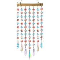 Crystal Suncatcher for Windows with AB Prisms, Hanging Rainbow Maker Home Decor