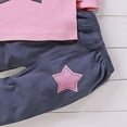 thumbnail image 5 of masbird Toddler Girls Boys Pajamas Set Long Sleeve Pjs Baby Kids Sleepwear Cotton Warm Winter Jammies 6-12 Months 12-24 Months 2t 3t 4t 5t 6t 7t 8t 9t Children(Pink,3-6 M), 5 of 6