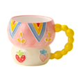 thumbnail image 2 of Taza de café de , taza de cereales para el hogar, cocina, taza de agua, taza de desayuno, taza de para té, chocolate caliente, regalo Fresa, 2 of 9