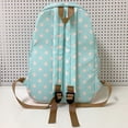 thumbnail image 6 of EDFRWWS Women Nylon Polka Dot Cute Backpack Large Capacity Students Bookbags Multiple Pockets Travel Daypack Bag (Green), 6 of 10