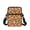 Cute Capybara Pattern, variant on Polyester Crossbody Cell Phone Purse with Zipper Pockets, Lightweight Shoulder Messenger Bag for Daily Running and Casual Use