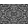 thumbnail image 1 of Ahgly Company Machine Washable Indoor Rectangle Transitional Gray Area Rugs, 6' x 9', 1 of 7