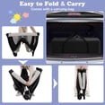 thumbnail image 6 of INFANS 3 in 1 Pack and Play, Portable Travel Baby Crib Bassinet with Detachable Mattress, Newborn Changing Table, Foldable Playpen with Carry Bag and 2 Wheels, 6 of 6