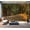 Color1, variant on Peel and Stick Wallpaper Long empty treelined lane forest sunlight green leafs Modern Art Wall Mural Decor Self Adhesive and Removable 69in x 98in