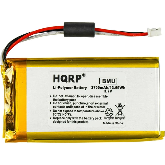 HQRP Battery Compatible with 2GIG GC3 GC3e Panel SP1-GC3 10-000014-001 823990 2GIG-Battery-GC3 GG-BATERYGC3 2GIG-GC3-345 Security System