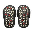 thumbnail image 1 of Unisex Acupressure Foot Massage Slippers with Magnetic Stones & Elastic Moxibustion Points - TCM Reflexology Design for Promoting Blood Circulation, Relieving Foot Fatigue - Non-Slip Wear-Resistant, 1 of 5