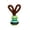 Green-GN-clearacne, variant on WWG Easter Button Bunny Twist and Jump DIY Craft Kit Family Parent Child Activity Material Package for Holiday Handmade Decoration and Gift