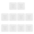 thumbnail image 1 of 10pcs Shelf Support Adhesive Pegs Plastic Cabinet Shelf Clips Shelf Support Pegs, 1 of 8