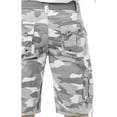 thumbnail image 4 of X RAY JEANS Men's 12.5" Inseam Cargo Shorts, White Camo, 32, 4 of 6