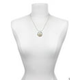 thumbnail image 3 of Delight Jewelry Silvertone Domed Music - Trumpet Laugh Ring Charm Necklace, 18", 3 of 4