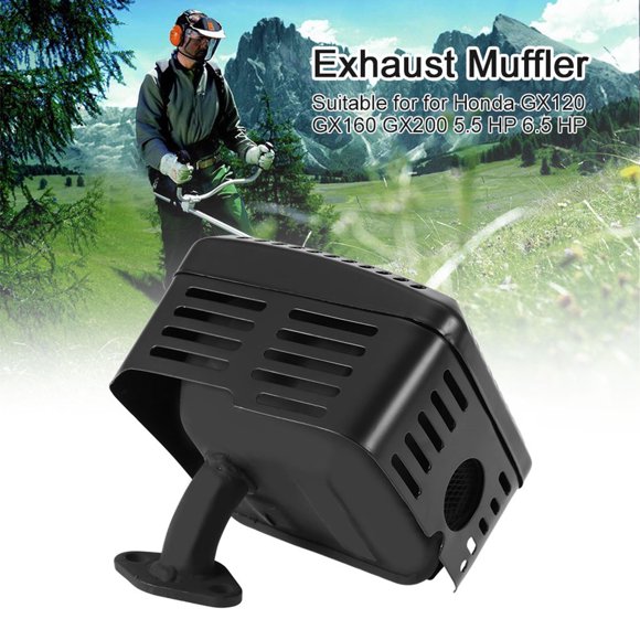 9 Muffler Garden Tools Kit Extension Silencieux Pour Generatrice 20×14×11 Muffler System With Heat For Gx120 Gx160 Gx200 5.5 6.5 Gx120 4Hp