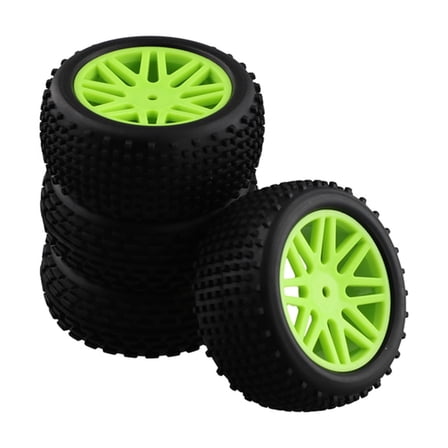 4Pcs 86mm Tires Wheel Tyre for 144001 124019 104001 12428 1/10 1/12 1/14 Off Road Buggy RC Car Upgrade Parts