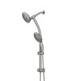 thumbnail image 5 of Kichae 5 Setting Handheld Shower Head Double Rain Shower Set with Shower Hose Brushed Nickel, 5 of 8