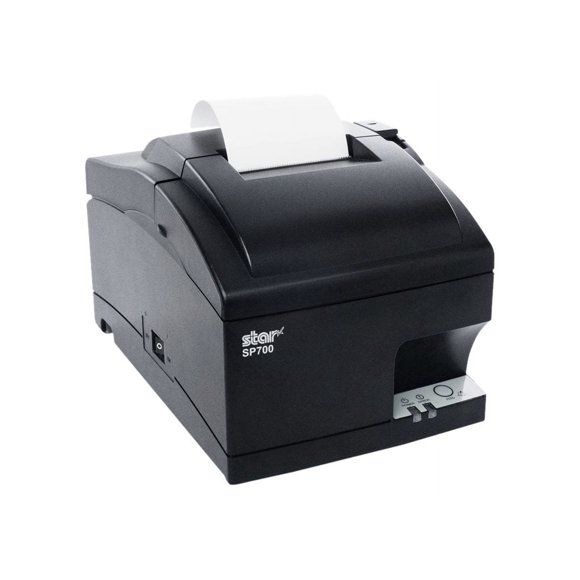STAR SP742ME Dot-Matrix Receipt Printer, LAN, Cutter, Gray, 1 Count