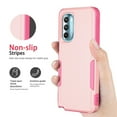 thumbnail image 5 of Xhy Moto G Stylus 5G 2022 Case with Screen Protector Military Grade Full Body Double Layer Protection Shock Drop Resistant TPU Durable Detachable for Motorola Moto G Stylus 5G 2022 Phone- Pink, 5 of 11