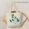 thumbnail image 2 of Canvas Pencil Pouch Tote Bags Set,diy Craft Blank Makeup Bags, 2 of 5