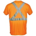 thumbnail image 2 of SAFEGEAR Medium Orange High Vis T-Shirt - Type R Class 2, CSA Z96-15 Compliant, 2 of 2