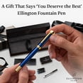 thumbnail image 3 of Juego de pluma estilográfica Ellington Pens Nautilus con plumín mediano, 3 of 7