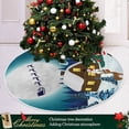 thumbnail image 6 of FMSHPON Merry Christmas Xmas Christmas Tree Skirt Stand Mat for Holiday Party Decoration Indoor Outdoor 36 inches, 6 of 6
