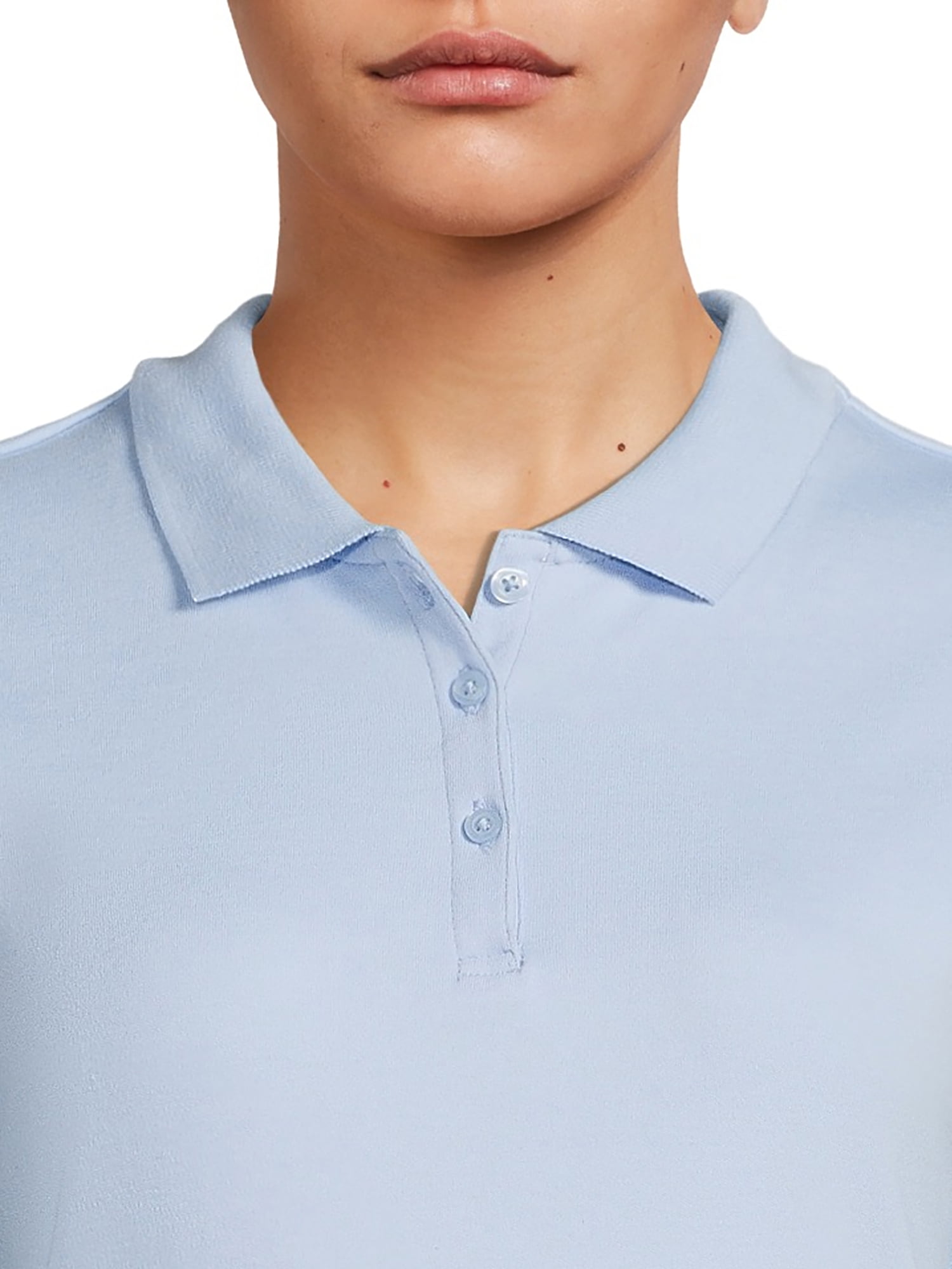 Wonder Nation Juniors School Uniform Polo Shirt with Short Sleeves