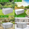 thumbnail image 5 of Garden Furniture Covers Waterproof,420D Oxford Fabric Outdoor Furniture Covers Windproof,Anti-UV for Chair and Table Outdoor Rattan Sofa Cover, 5 of 5
