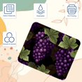 thumbnail image 3 of Grape Printed Square Gaming Mouse Pad, Non-Slip Rubber Bottom Mouse Mat for Office, 8.3x9.8 Inch, 3 of 6