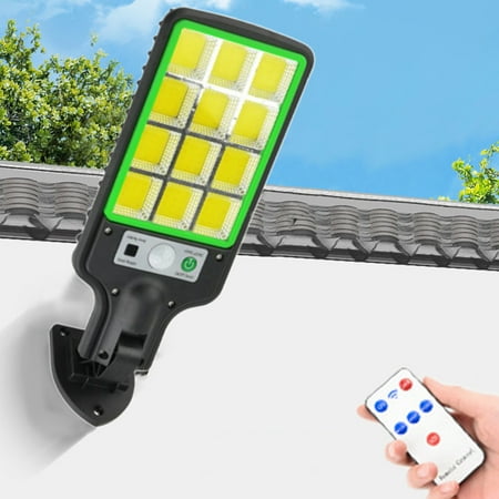 

Solar Outdoor Lights Motion Sensor Solar Powered Lights 3 Modes IP65 With Remote Control Wall Security Lights For Fence Yard Garden Patio Front Door