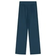 thumbnail image 3 of Juslio Boys Pants Toddler Kids Cute Sweet Elasticity Straight High Waist Navy, 3 of 9