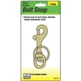 thumbnail image 2 of Hy-Ko KC Series Bolt Snap With Split Ring Key Chain, Large, Solid Brass, 2 of 2