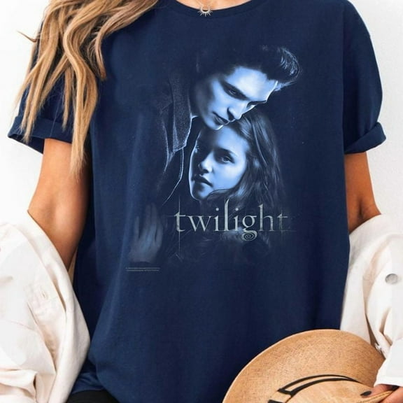 Twilight Main Poster T-Shirt, Men's And Women's Graphic Tee 100% Cotton by TBun, Full Sizes S-5XL