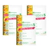 Naturo Sciences Chewable Kids Probiotics for Children With Vitamin C & Sugar Free, Tangerine, 30 Chews, 3 Pack