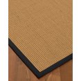 thumbnail image 1 of NaturalAreaRugs Sonoma Wool/Sisal Area Rug (4-Feet by 6-Feet) midnight-blue Border, 1 of 2