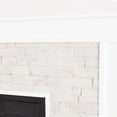 thumbnail image 5 of SEI Furniture Canyon Heights Faux Stone Electric Fireplace, 5 of 6