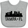 thumbnail image 3 of Inktastic Tampa Florida City Skyline Boys or Girls Baby Bib, 3 of 4